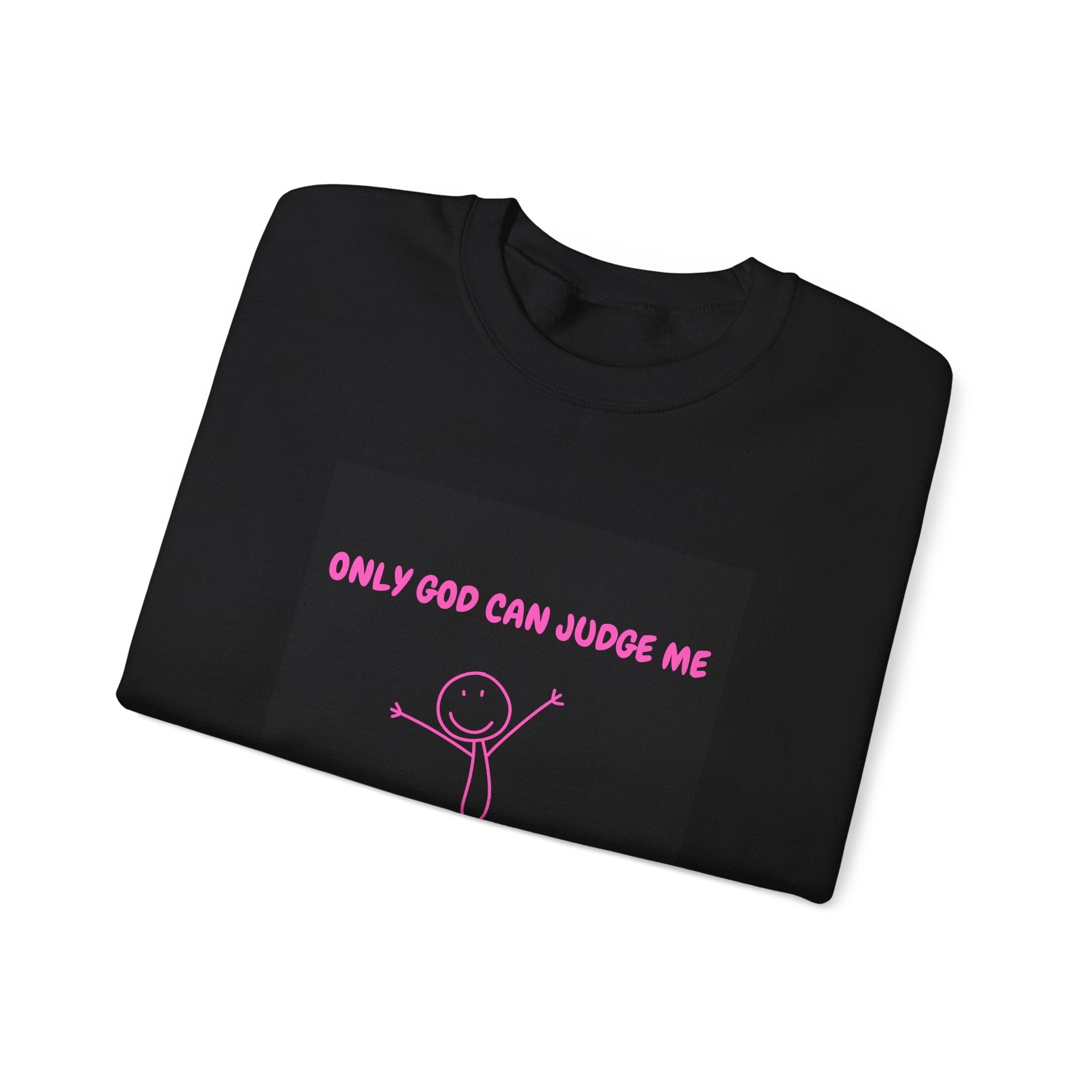 Judgment-Free Crewneck Sweatshirt, Perfect Gift for Moms, Casual Outfit, Humor Sweatshirt, Unisex Apparel, Family Love